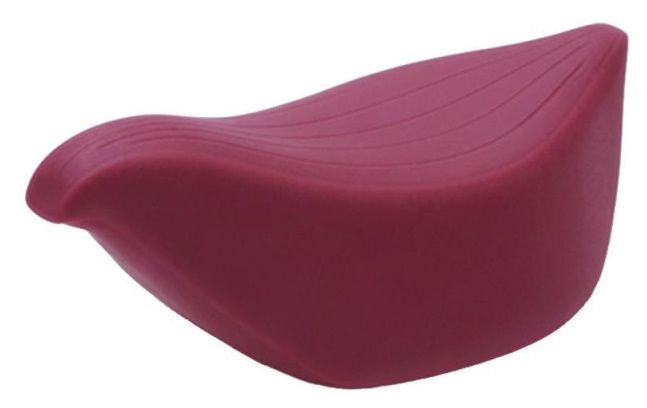 Бордовый клиторальный стимулятор IROHA TORI 1