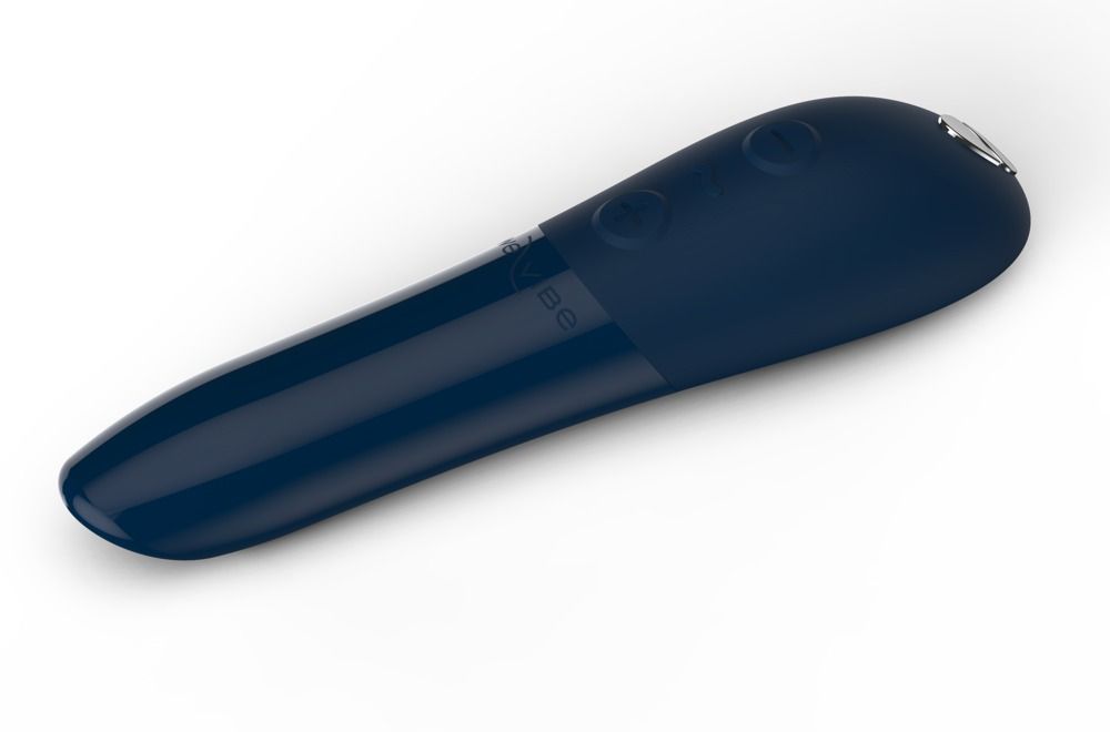 Синяя водонепроницаемая вибропуля We-Vibe Tango X 2