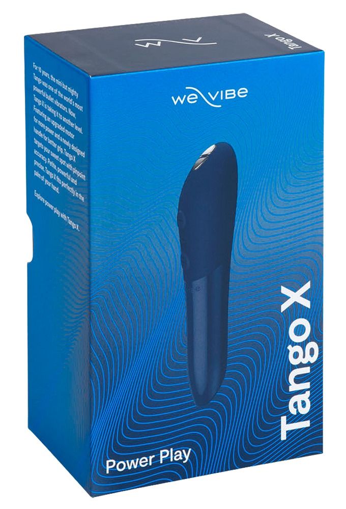 Синяя водонепроницаемая вибропуля We-Vibe Tango X 7