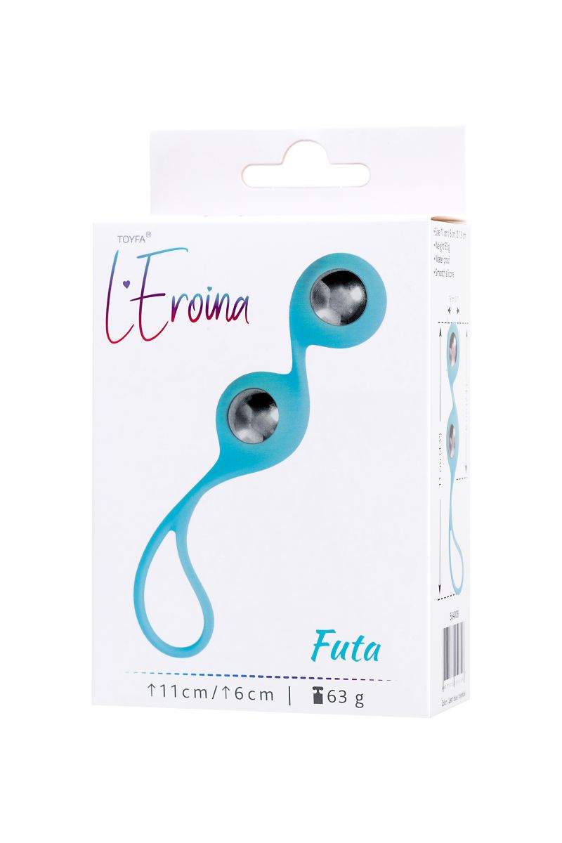 Голубые вагинальные шарики Futa 7