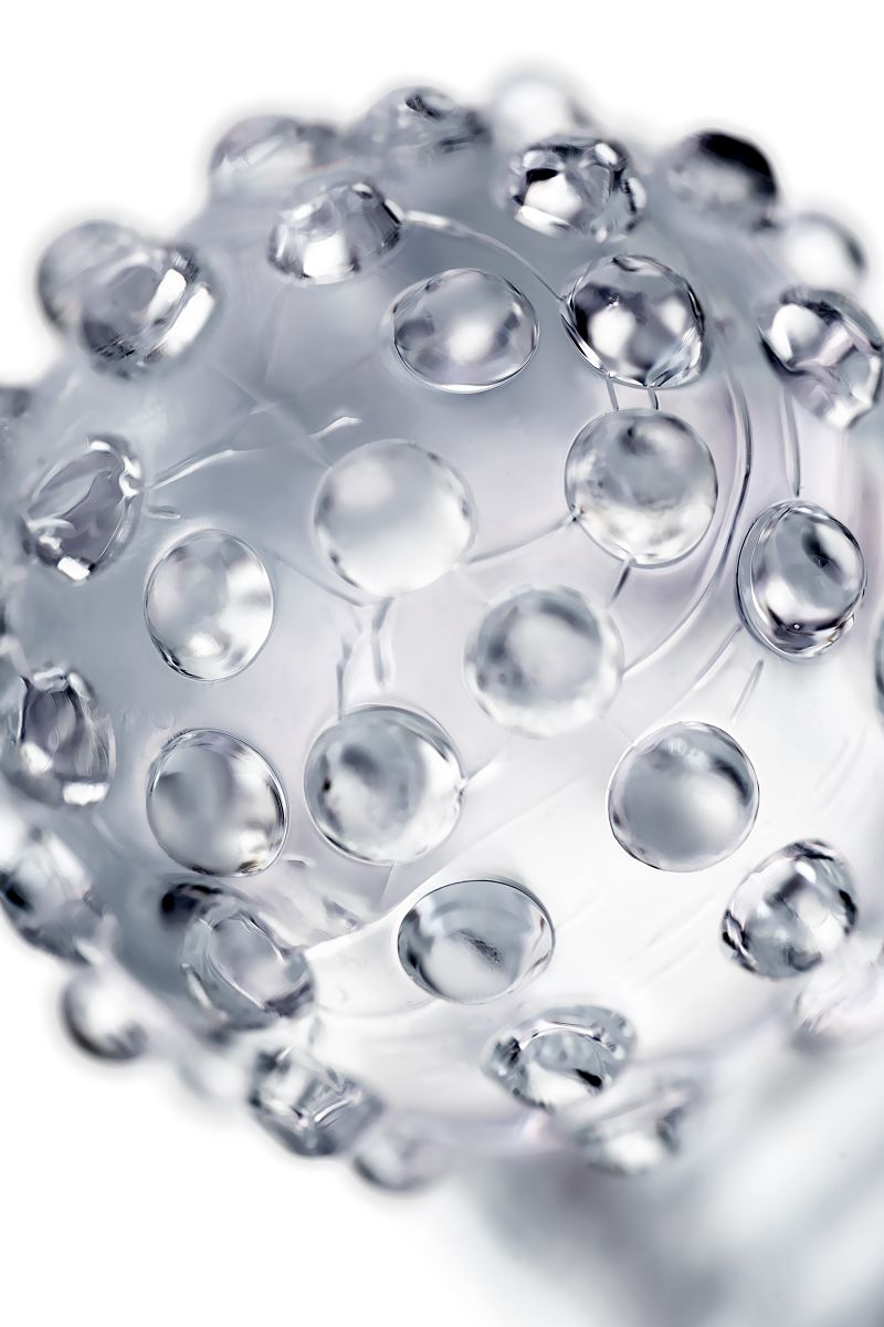 Прозрачная рельефная насадка на палец Ricol - 8 см. 7