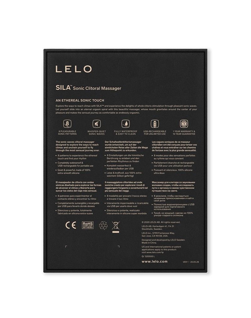 Сиреневый вакуумный клиторальный стимулятор Sila 4