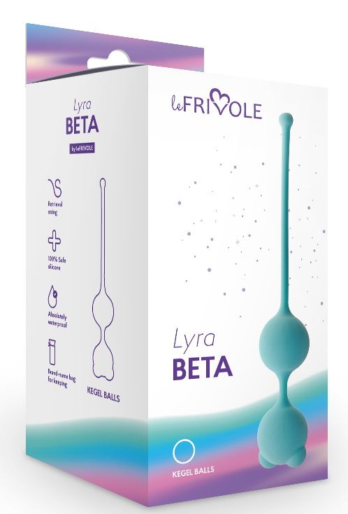 Голубые вагинальные шарики Beta 3