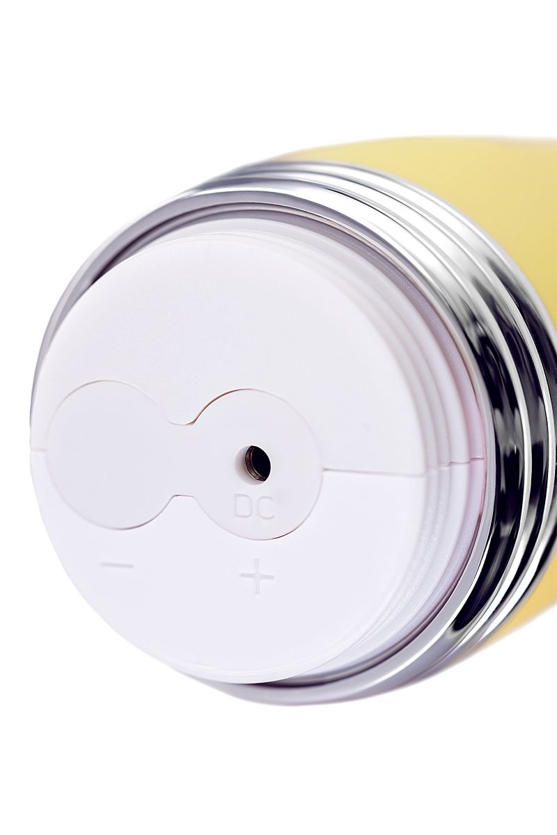 Желтый вибратор-кролик Aster - 22 см. 11