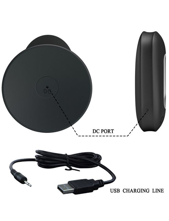 Черная анальная вибропробка Mr.Play с пультом - 11 см. 4