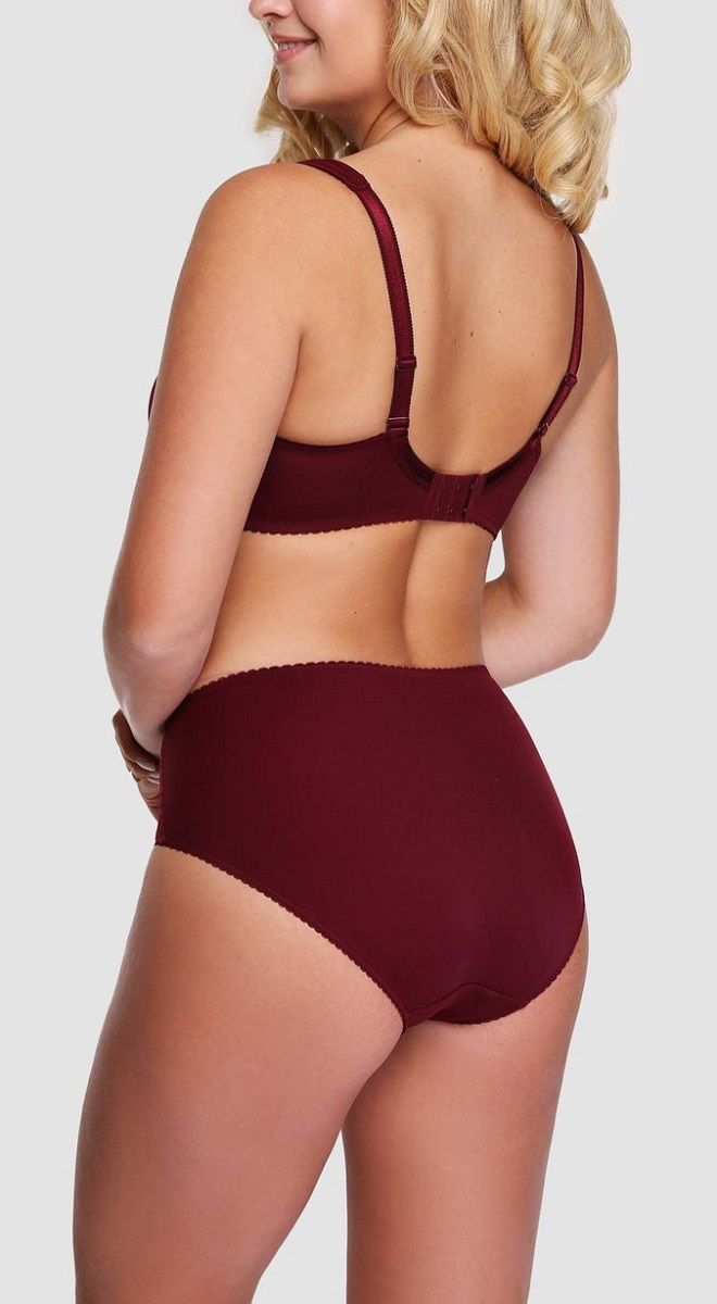 Трусы-слипы из мягкого микроволокна со вставками из вышитого тюля 2