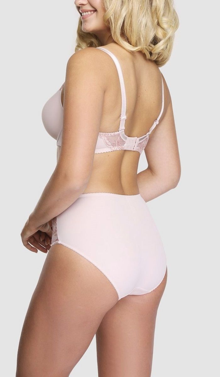 Трусы-слипы из мягкого микроволокна со вставками из вышитого тюля 6