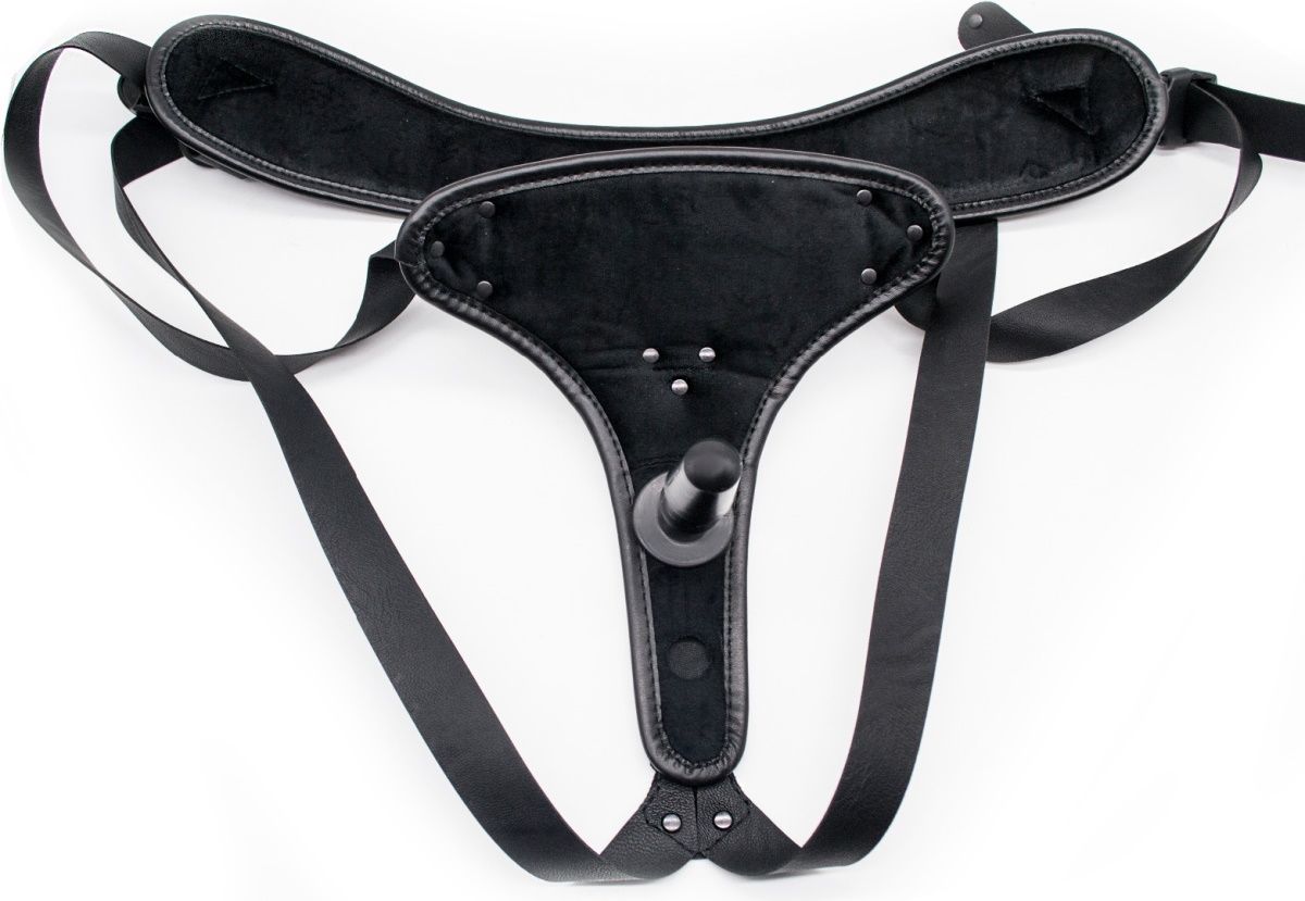 Реалистичный страпон Woman Midi с вагинальной пробкой - 19 см. 8