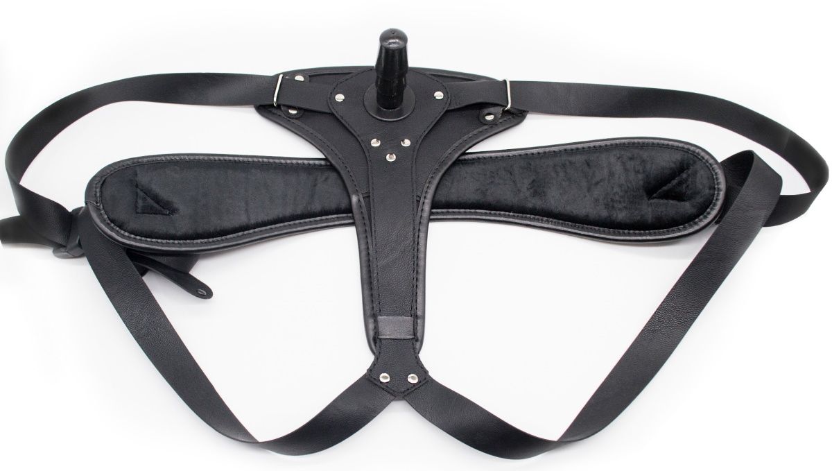 Вибрострапон Woman Midi с вагинальной пробкой - 22 см. 5