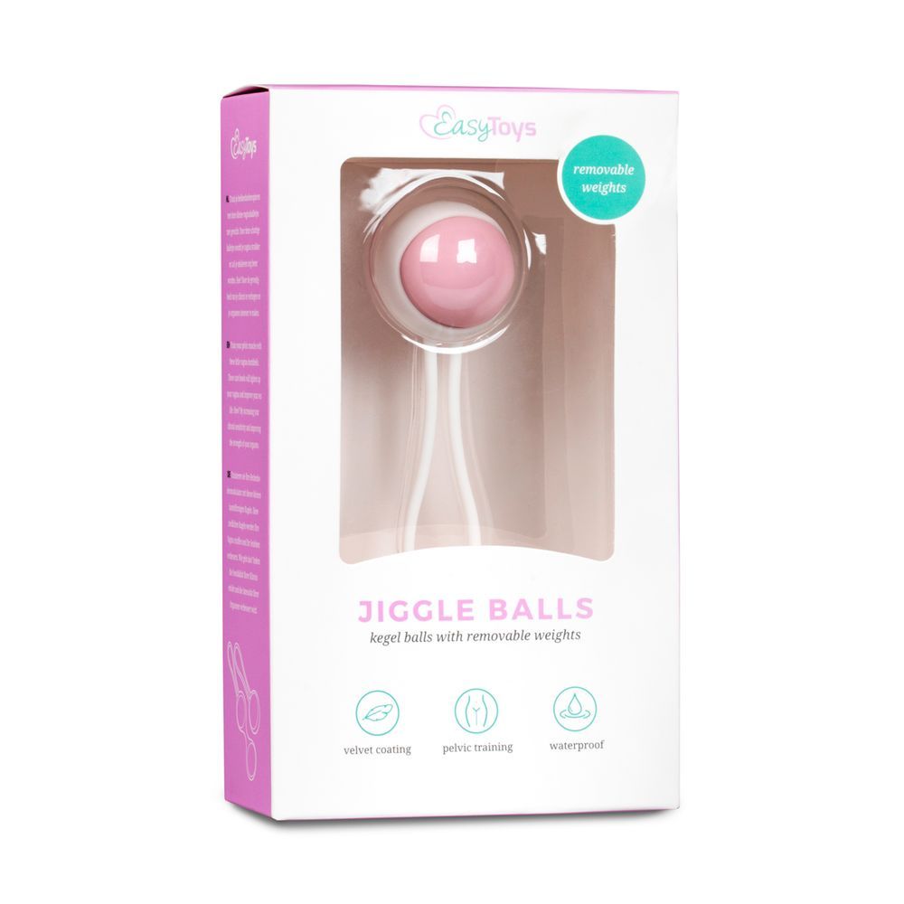 Вагинальный шарик Jiggle Balls с петлёй 3