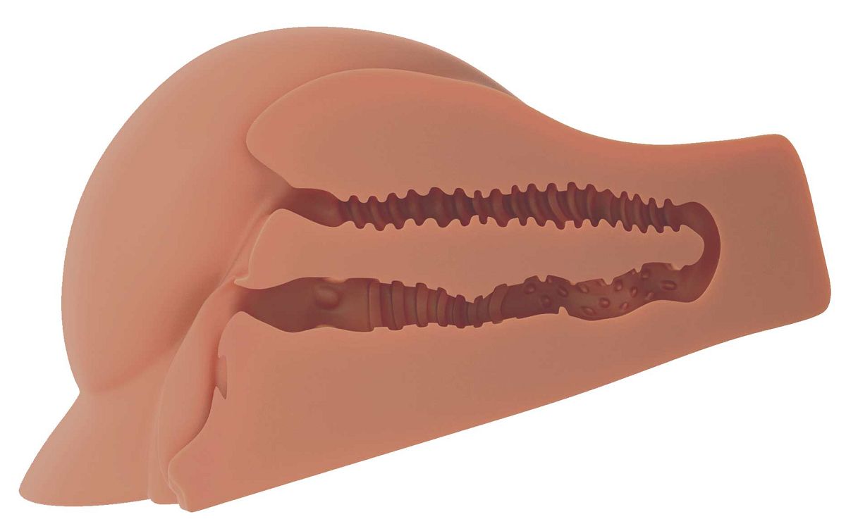 Кофейный мастурбатор-полуторс Perfect Ass Masturbator 4