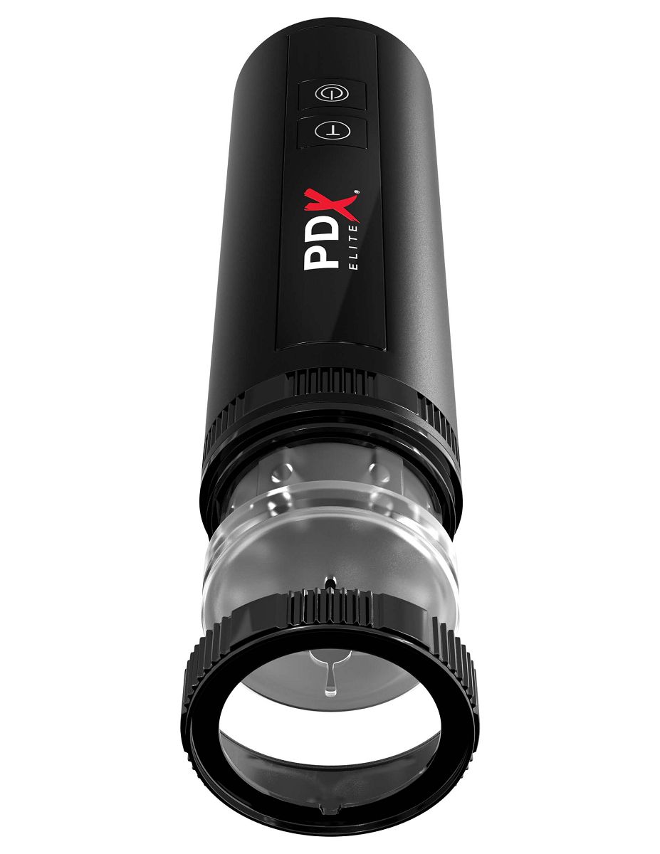 Черный автоматический мастурбатор Moto Bator X 2