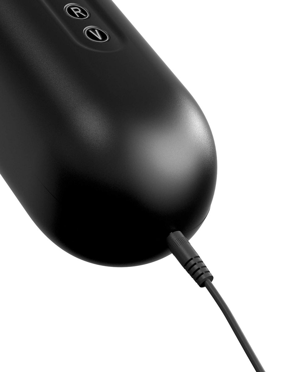 Черный автоматический мастурбатор Moto Blower 6