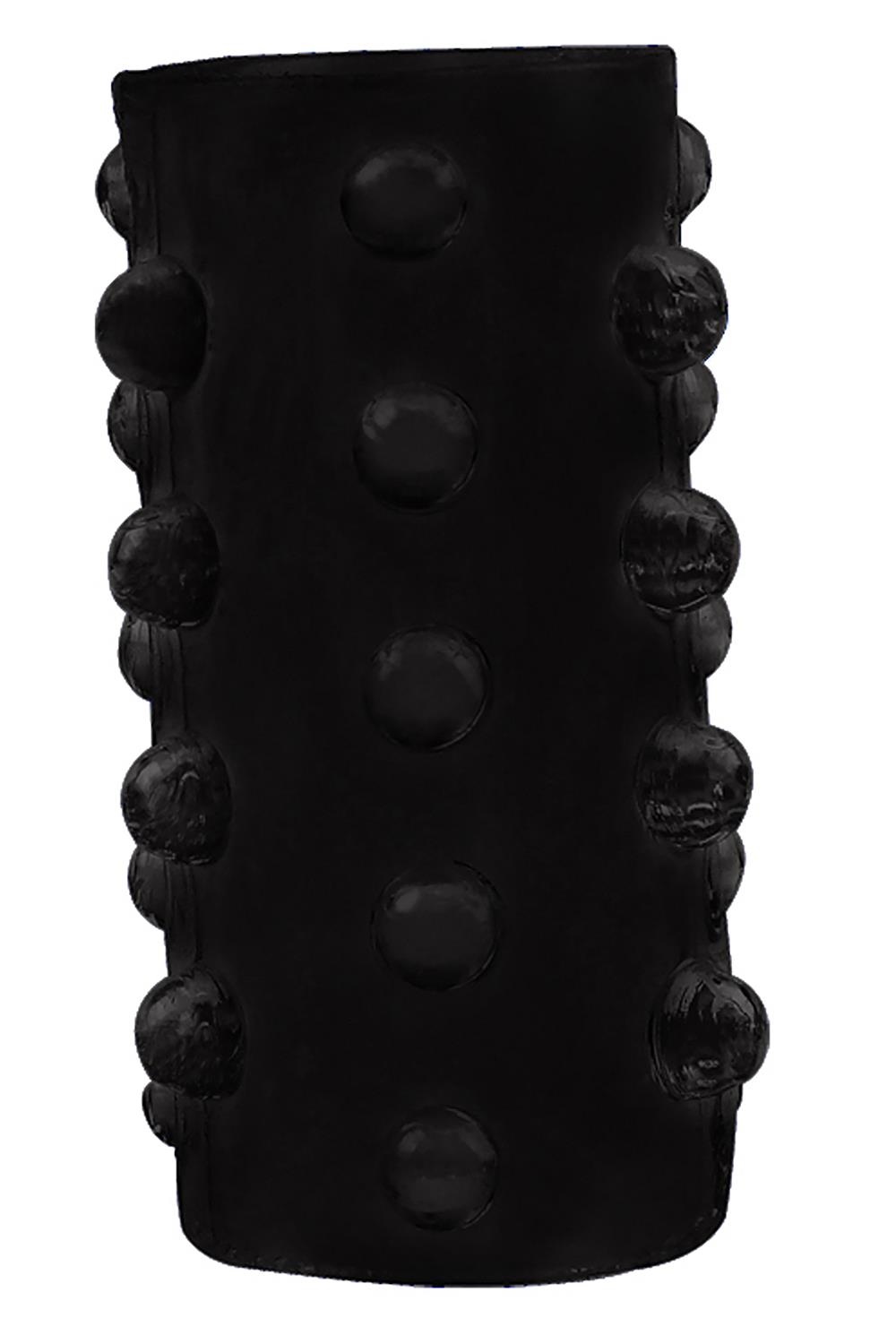 Набор из 7 черных насадок Penis Sleeves Set 7