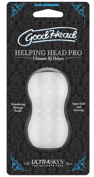 Прозрачный мини-мастурбатор Helping Head Pro 2