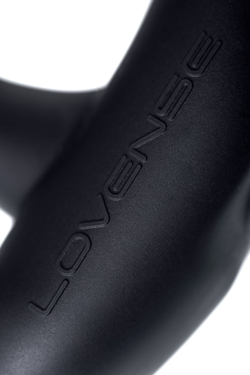 Черный вибростимулятор простаты Edge 2 - 12,4 см. 12