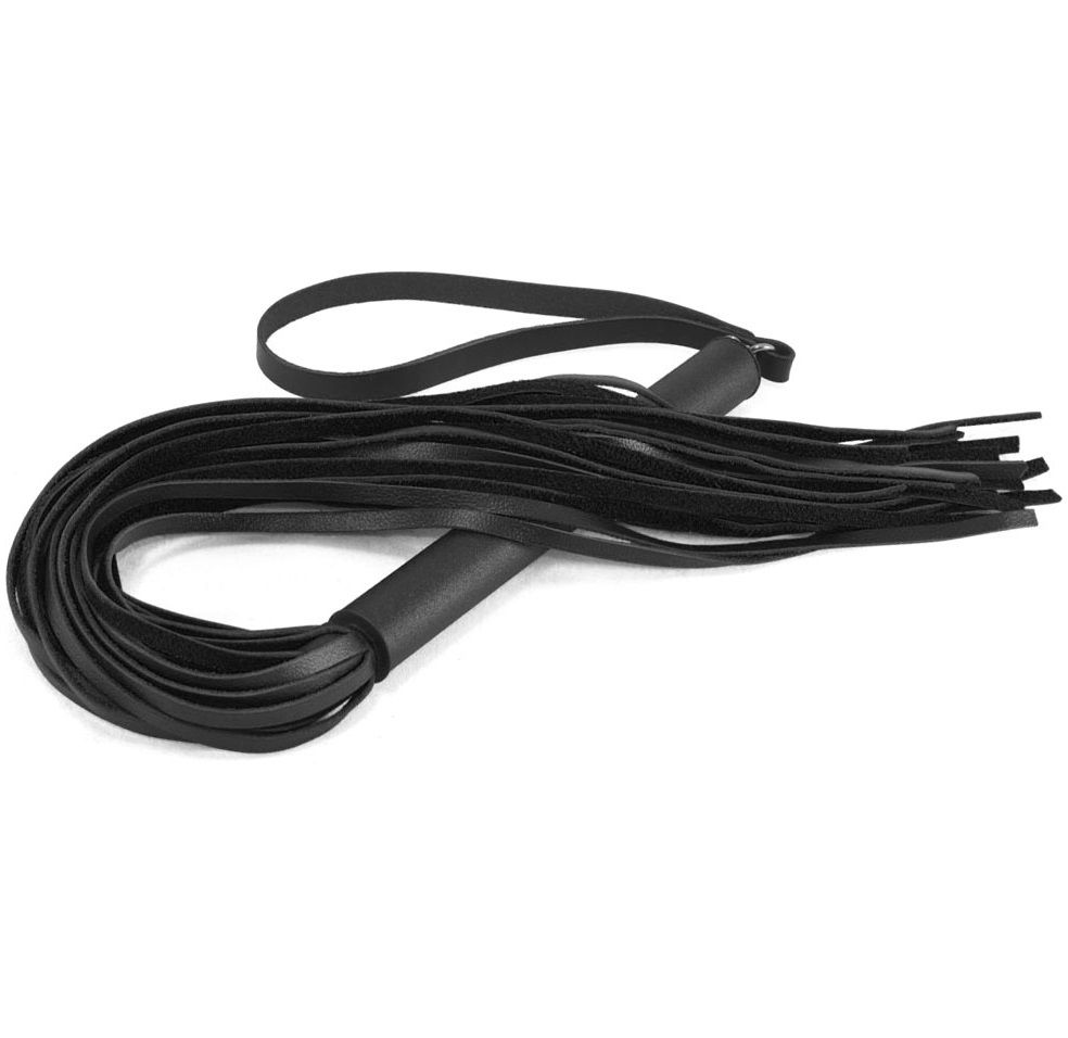 Черная плеть "Классика" - 58 см. 1