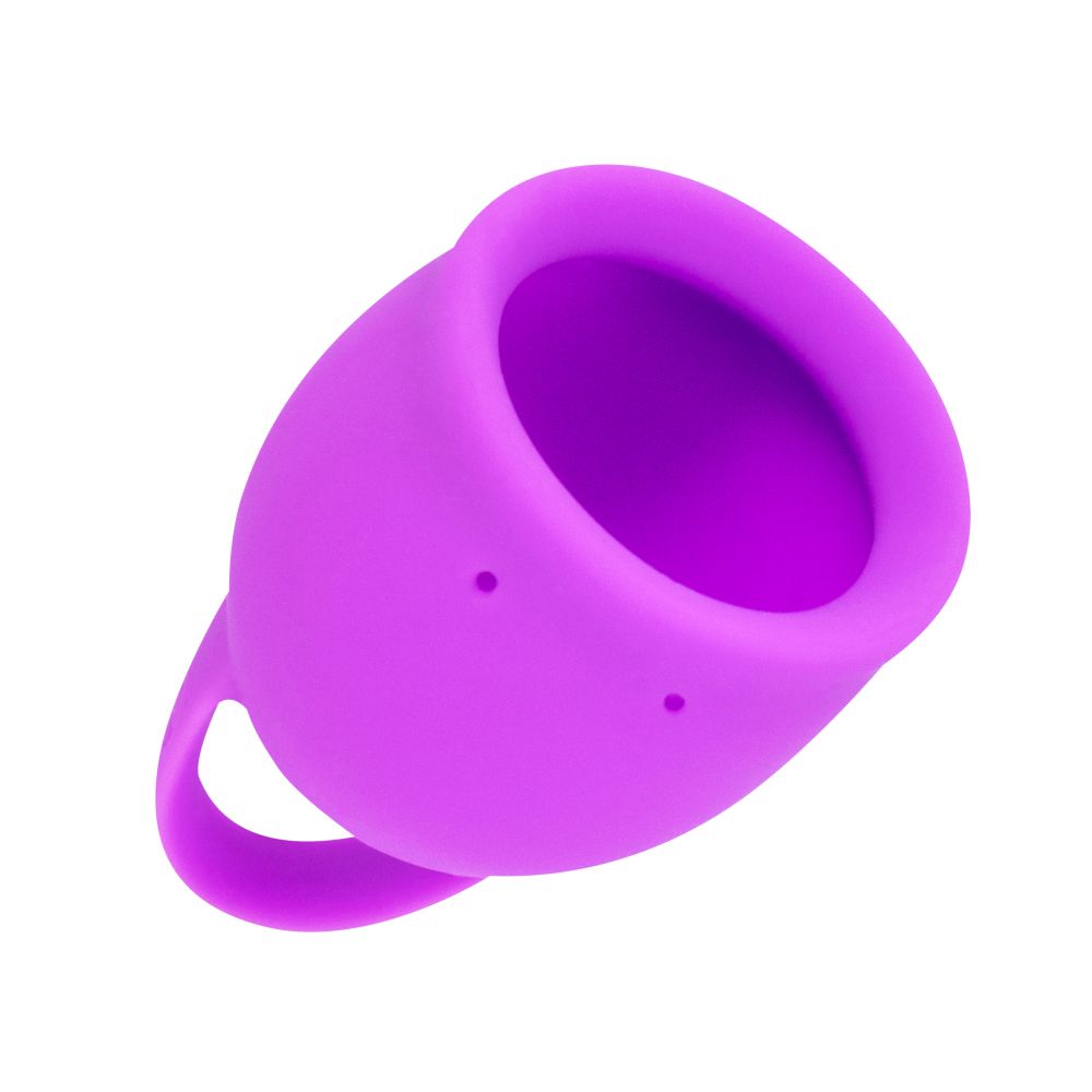 Лиловая менструальная чаша Tulip - 20 мл. 1