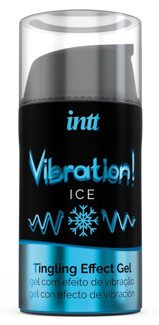 Жидкий интимный гель с эффектом вибрации Vibration! Ice - 15 мл. 1