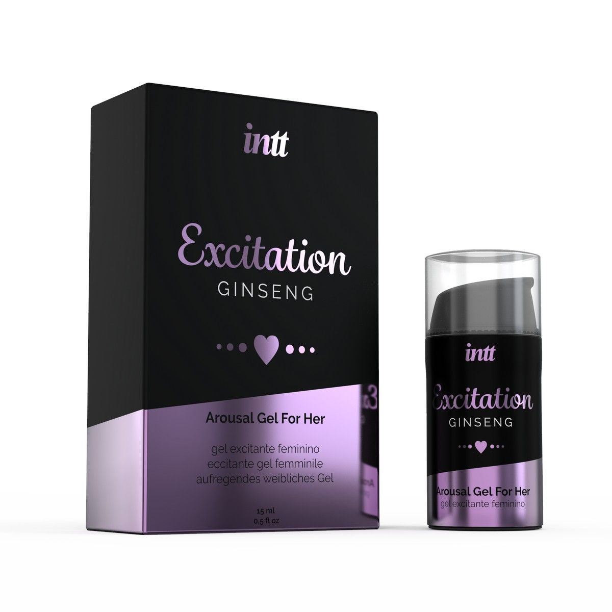 Женский возбуждающий интимный гель Excitation Ginseng - 15 мл. 2
