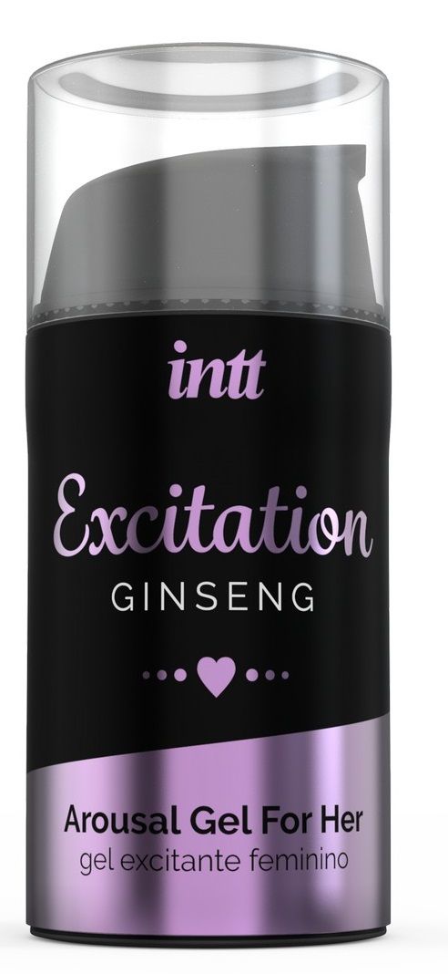 Женский возбуждающий интимный гель Excitation Ginseng - 15 мл. 1