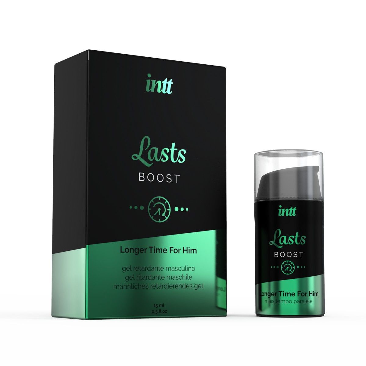 Мужской интимный гель для продления эрекции Lasts Boost - 15 мл. 2