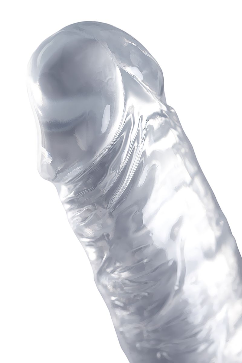 Прозрачный двухсторонний фаллоимитатор Double Dildo - 40 см. 11