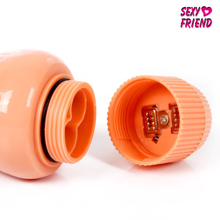 Телесный вибратор-реалистик без мошонки - 27,5 см. 4