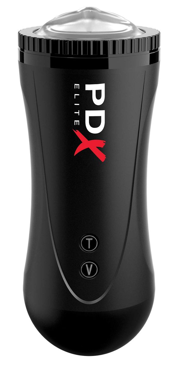 Черный автоматический мастурбатор-ротик Moto Stroker 3