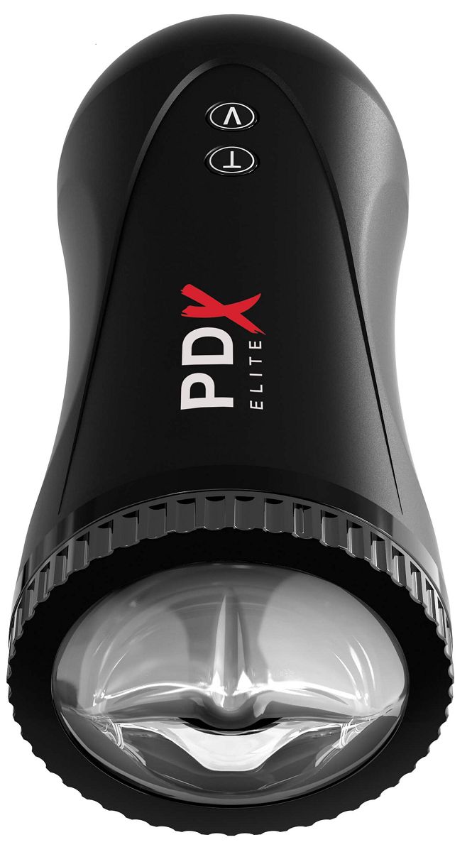 Черный автоматический мастурбатор-ротик Moto Stroker 1