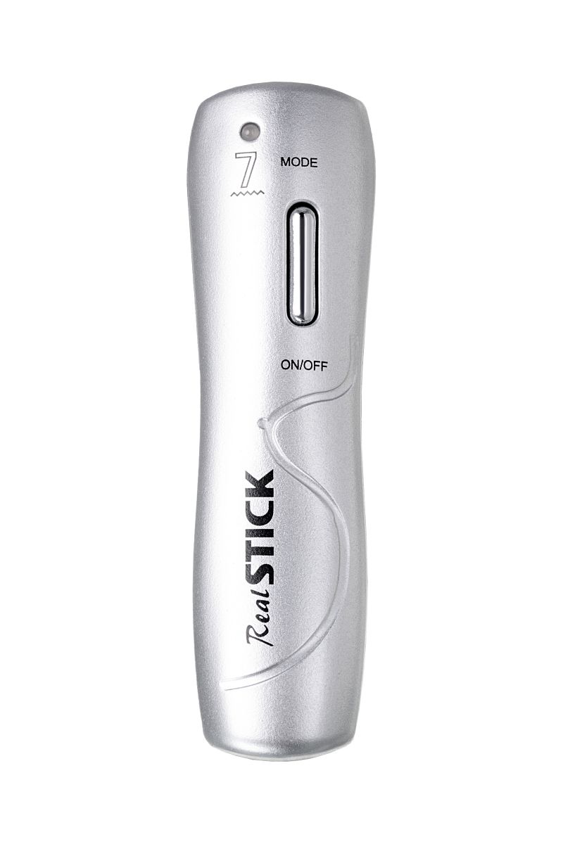 Телесный реалистичный вибратор RealStick Elite Vibro - 18 см. 8