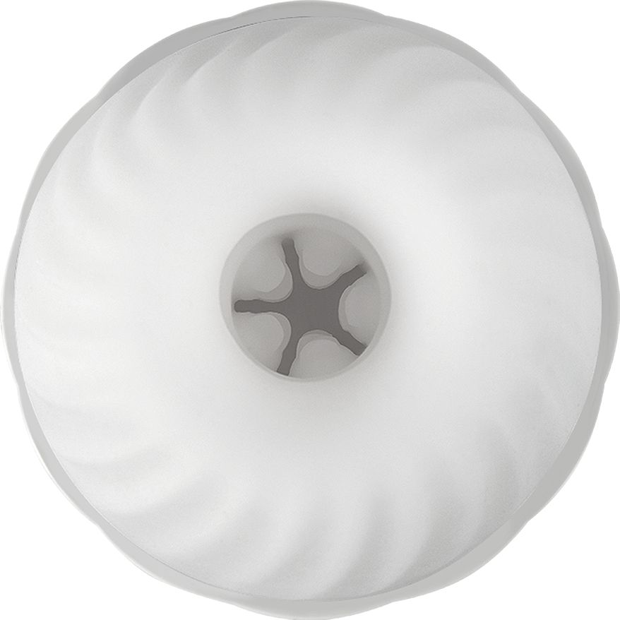 Белый вибромастурбатор Robin - 19,8 см. 2