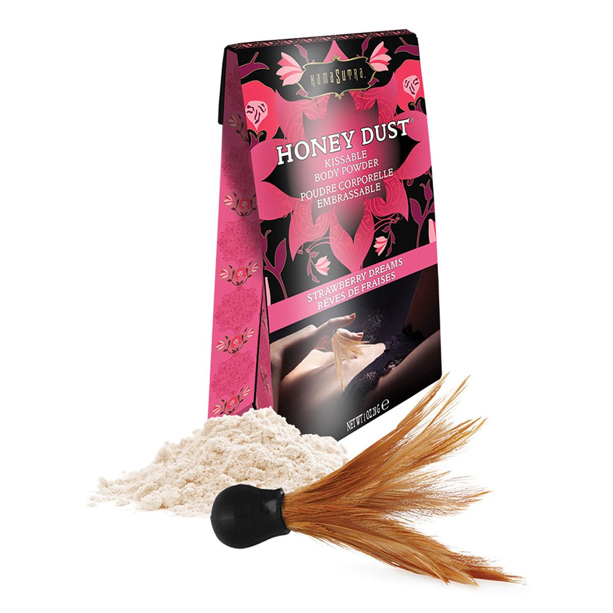 Пудра для тела Honey Dust Body Powder с ароматом клубники - 28 гр. 1