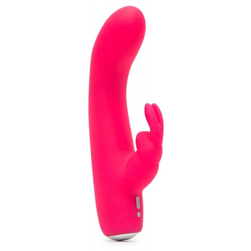 Розовый вибратор-кролик Rechargeable Mini Rabbit Vibrator - 15,2 см. 1