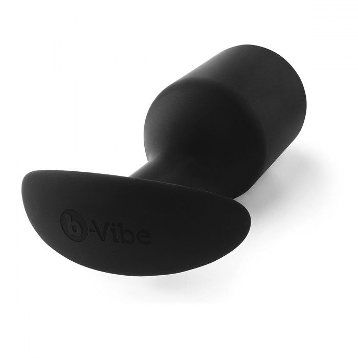 Черная анальная пробка для ношения B-vibe Snug Plug 6 - 17 см. 3