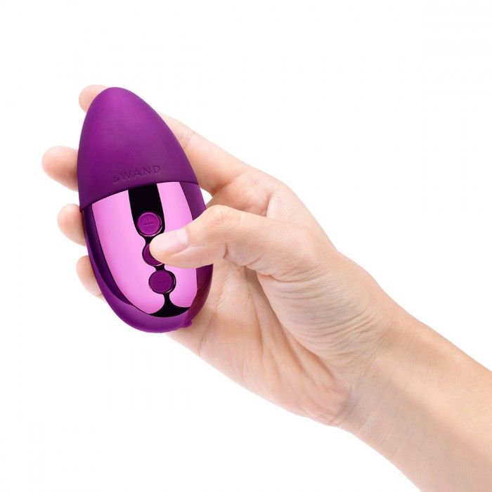 Фиолетовый утяжеленный премиум-вибратор Le Wand Point 4