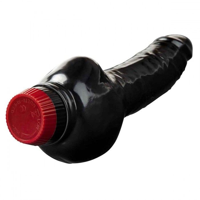 Черный анальный вибратор 5" Vibrating Anal Dildo 3