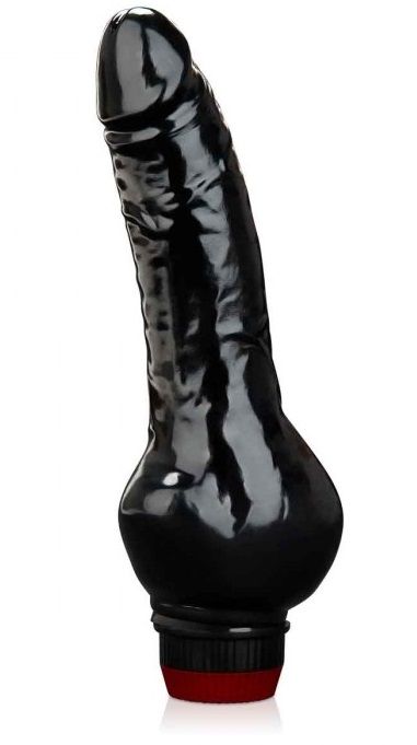 Черный анальный вибратор 5" Vibrating Anal Dildo 1