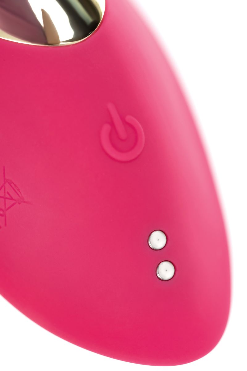 Розовый вкладыш в трусики с вакуум-волновой стимуляцией JOS Pimpit 13