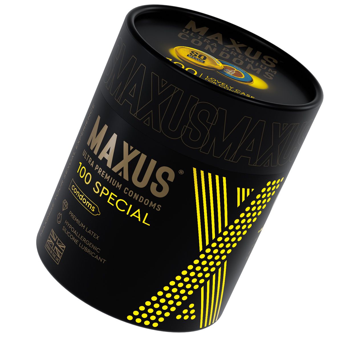 Текстурированные презервативы в кейсе MAXUS So Much Sex - 100 шт. 2