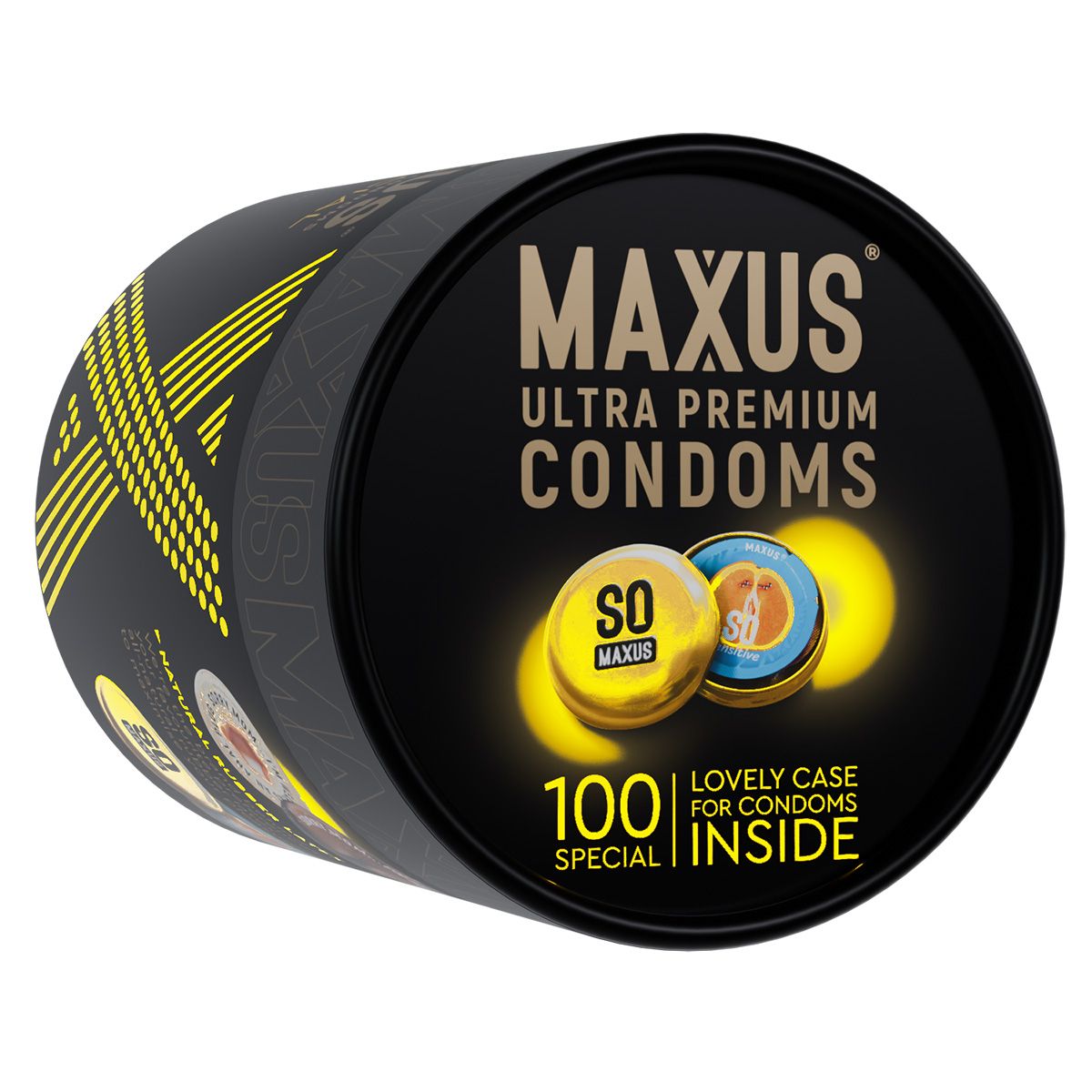 Текстурированные презервативы в кейсе MAXUS So Much Sex - 100 шт. 3