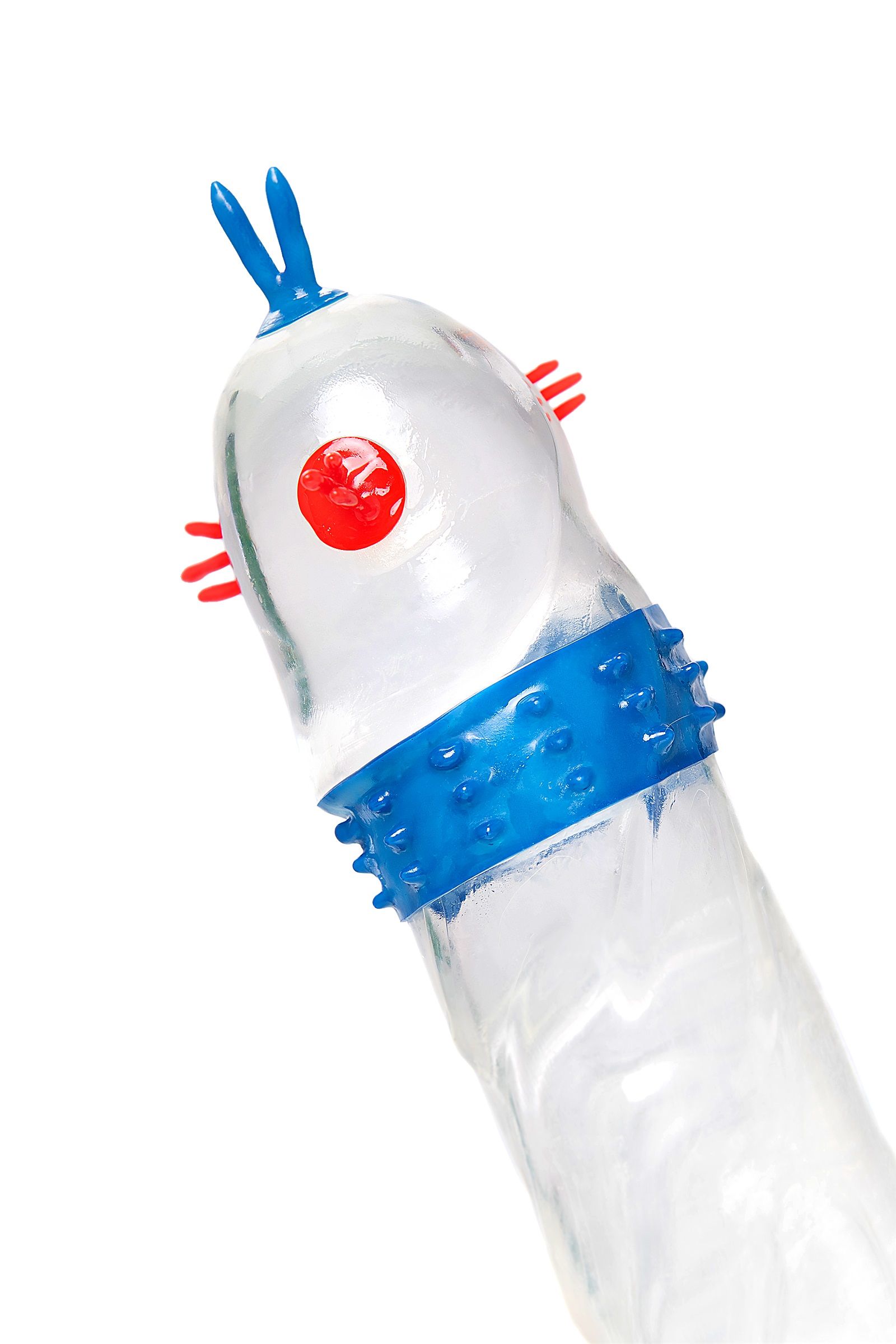 Стимулирующий презерватив «Убойный бурильщик» с ароматом тропических фруктов - 1 шт. 6