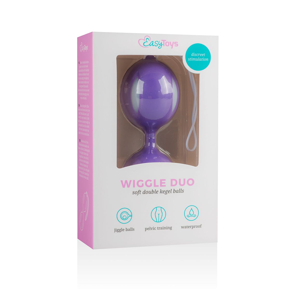 Фиолетовые вагинальные шарики Wiggle Duo 4