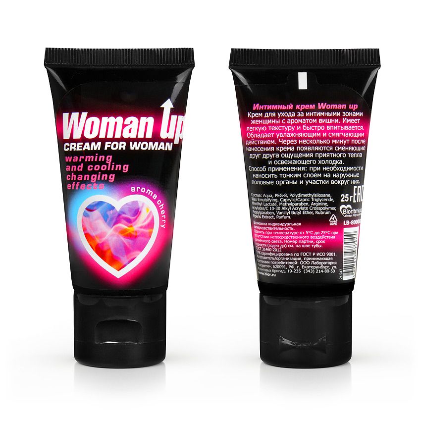 Возбуждающий крем для женщин с ароматом вишни Woman Up - 25 гр. 3