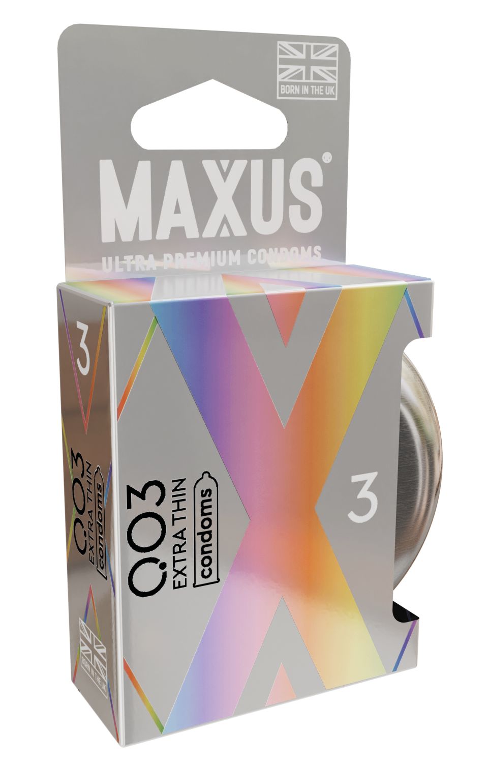 Экстремально тонкие презервативы в железном кейсе MAXUS 003 Extra Thin - 3 шт. 2