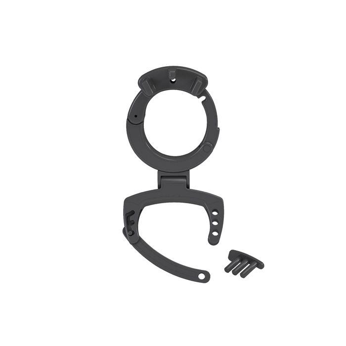 Кольцо с зажимом для мошонки для пояса верности Pubic Enemy 2