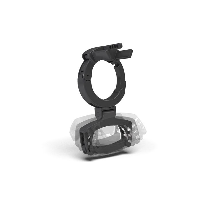 Кольцо с зажимом для мошонки для пояса верности Pubic Enemy 3