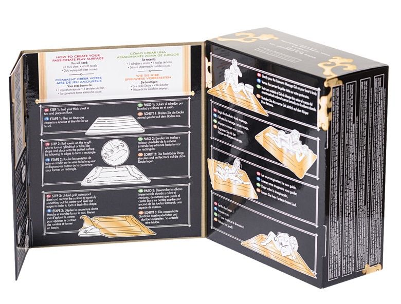 Гель с ароматом дыни и манго для массажа тело об тело 9