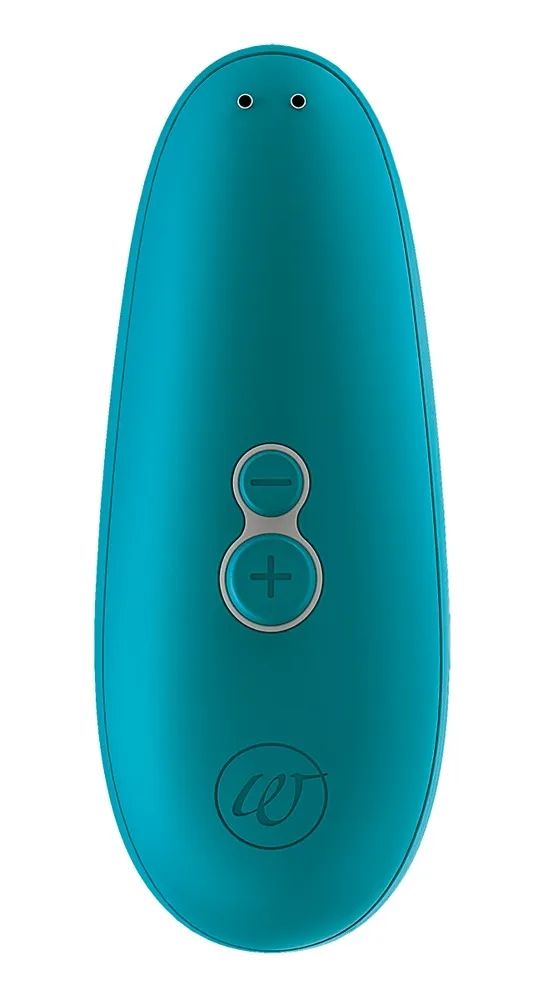 Бирюзовый клиторальный стимулятор Womanizer Starlet 3 4