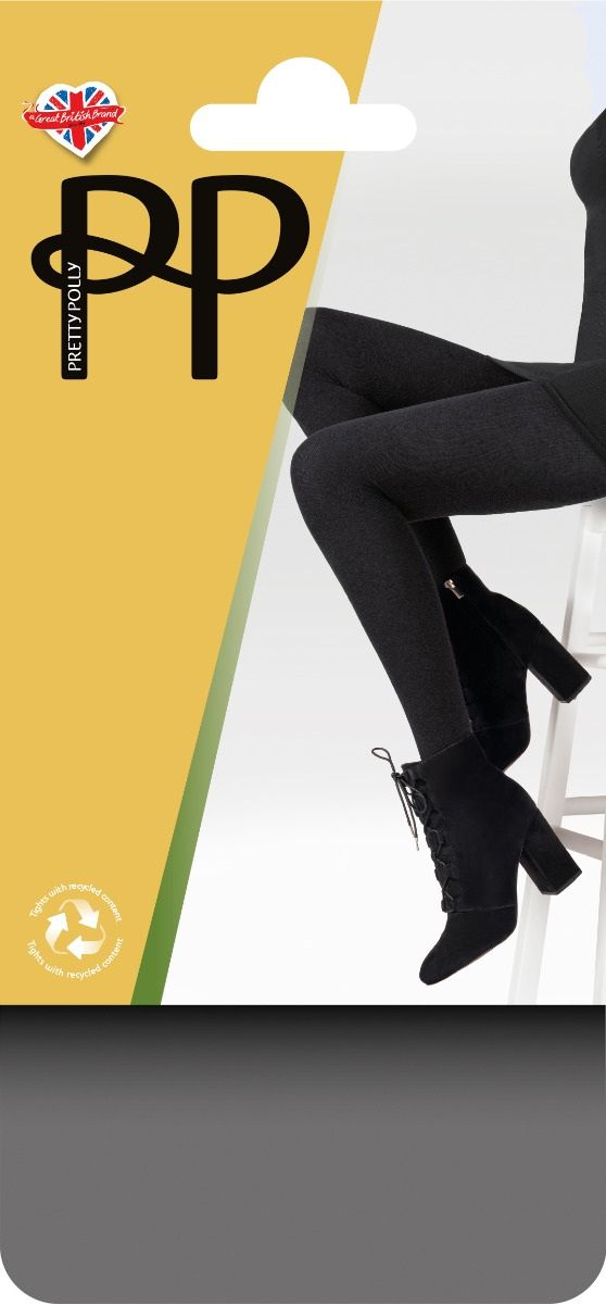 Классические теплые колготки с хлопком 3